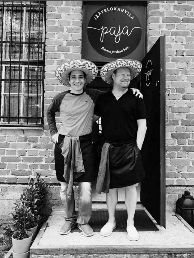 Jäätelökahvila Paja Vallisaaressa